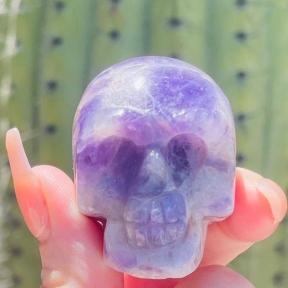 Amethyst skull - Picture 5 of 5